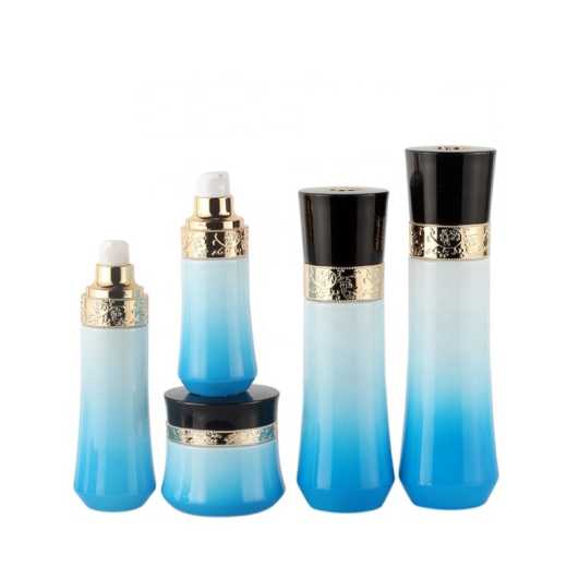 Good Reputation Nice Travel Girls Cosmetic Sets Glass Bottle Set For Lotion