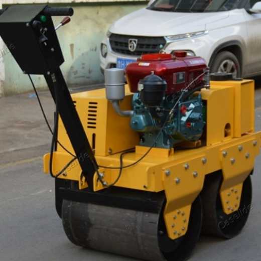 road roller machine Small double drum roller Small Vibratory Tamping Roller tandem road roller for sale