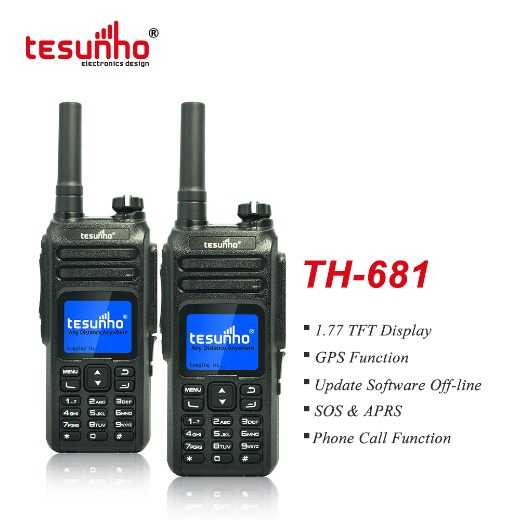 TH-681 New Style Long Range LTE Handy Talky