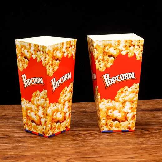 Popcorn Box Popcorn box no-fold food packaging carton packaging box
