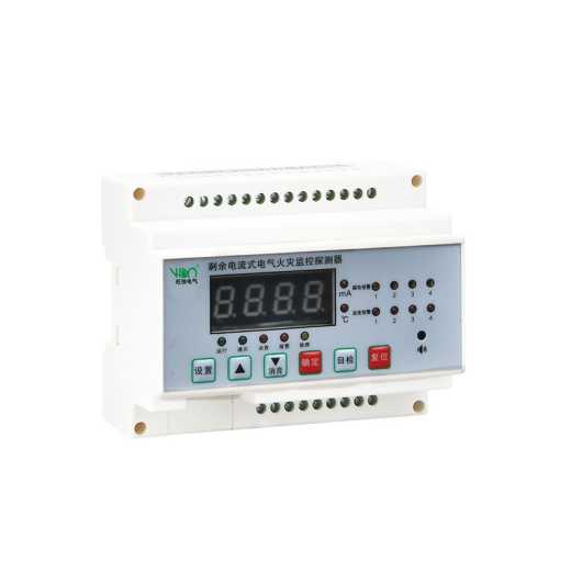 Residual current electrical fire monitoring detector