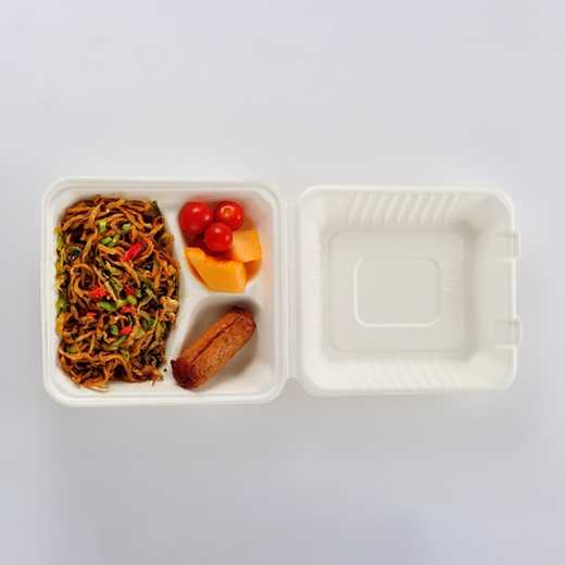 JM Jiamei 8*8-3 lock box can be used for 50 disposable tableware