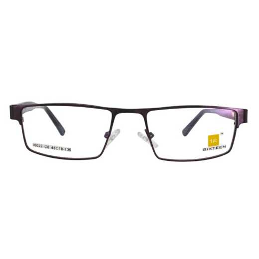 Metal Frame Half Rim Unisex Model with Stainless Steel Front - 16022