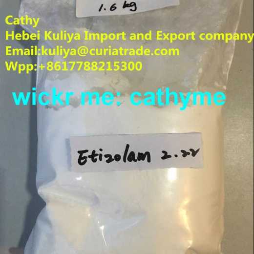 Etizolam： cas 40054-69-I wickr: cathyme