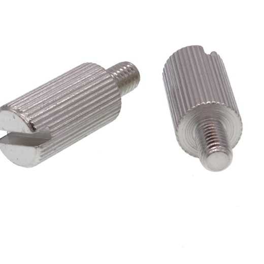 stainless aluminum knurled thumb adjustment machine screws