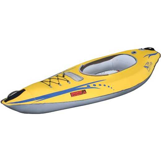 Advanced Elements Firefly 1 Person Kayak, Yellow/Blue