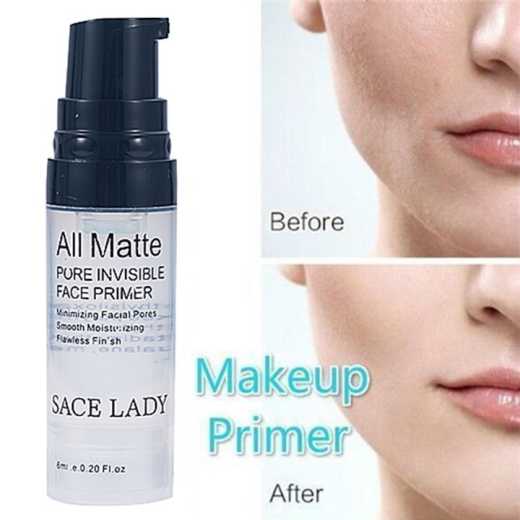 SACE LADY Face Primer Base Liquid Natural All Matte Foundation Pores Invisible Oil-control Base De Rosto Maquiagem Maquiagem