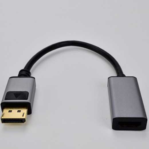 DisplayPort Male to HDMI Female Converters 4K Aluminum