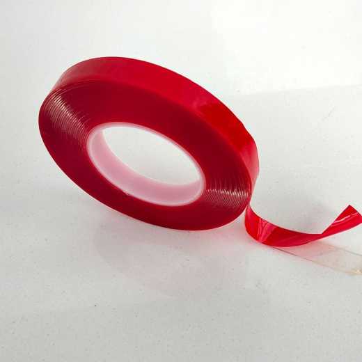 Transparent acrylic double-sided tape