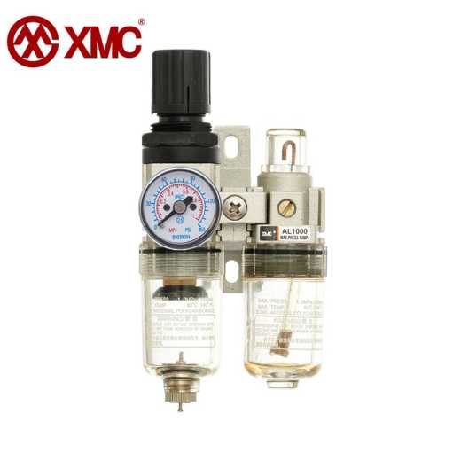 XMC AC1010-M5 MINI pneumatic F.R.L unit Air filter pressure relief regulator group and oil lubricator