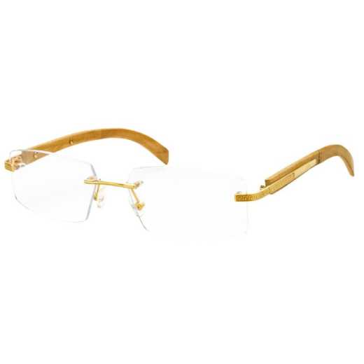 Pure Solid Gold Optical Frames in 18 Carat - WD DXB