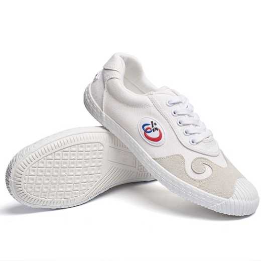 Air permeable canvas shoes for sports, non-slip and wear-resistant outsole Taijiquan shoes for children training