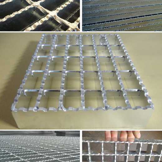 Hot dipped galvanized steel grating/flat bar grating/serrated bar grating