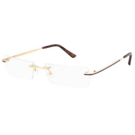 Pure Solid Gold Optical Frames in 18 Carat -  RHBLU