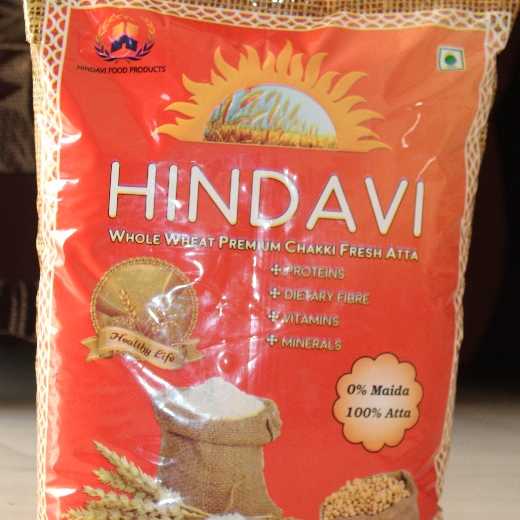 Hindavi Whole Wheat Flour 5Kg (Atta)