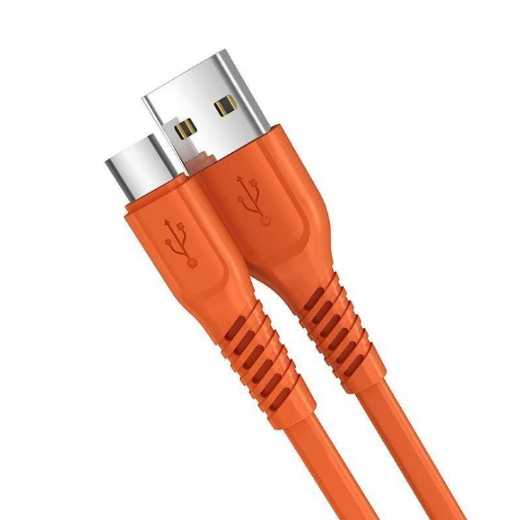 Fast charge 3A mobile phone USB-C data cable USB Android micro charging cable tpe flat iphone cable