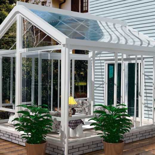 Folded Low price blade sunshade sunrooms price 