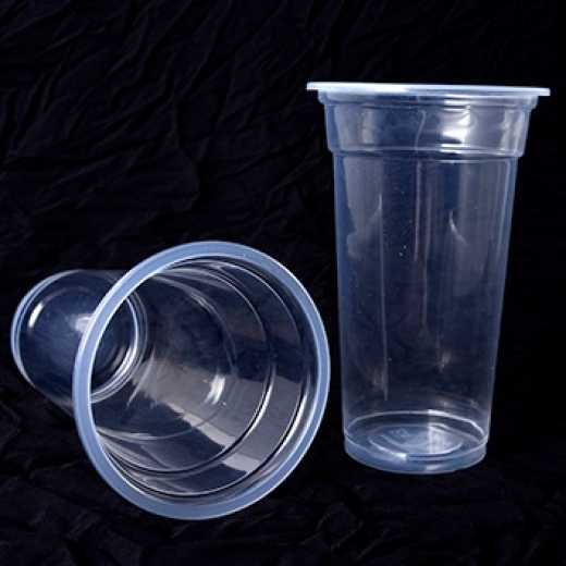 Ball cover thickened disposable plastic milk tea cup paper cup transparent arch cover leak-proof cup cover