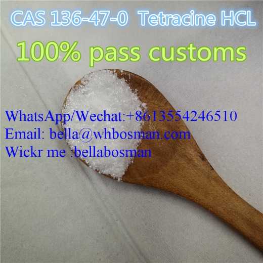 Fast deliveryt  Tetracaine powder  Tetracine hcl China supplier 