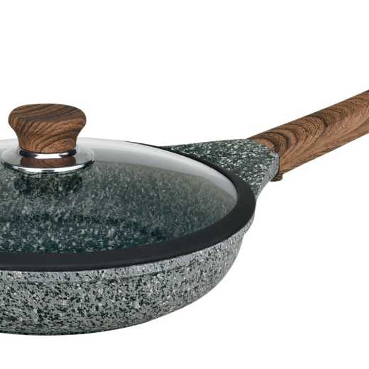German KI granite non-stick skillet 1000 layer pan frying pan small induction cooker gas cooker general household